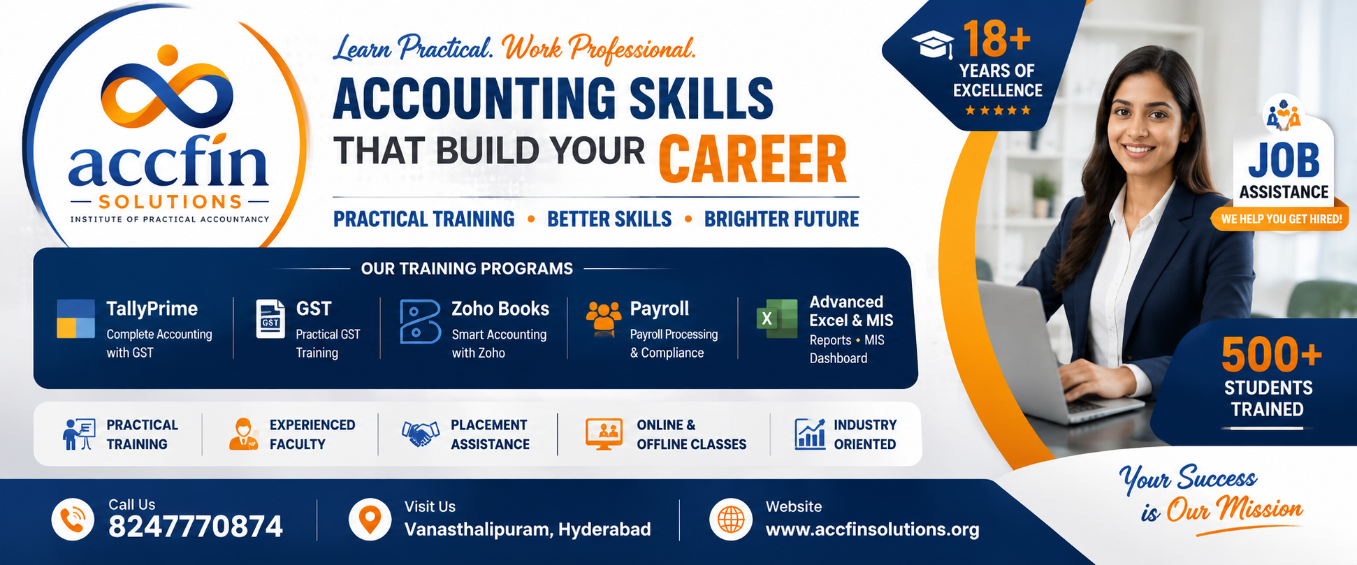 Accfin Solutions Institutional Campus Program Banner